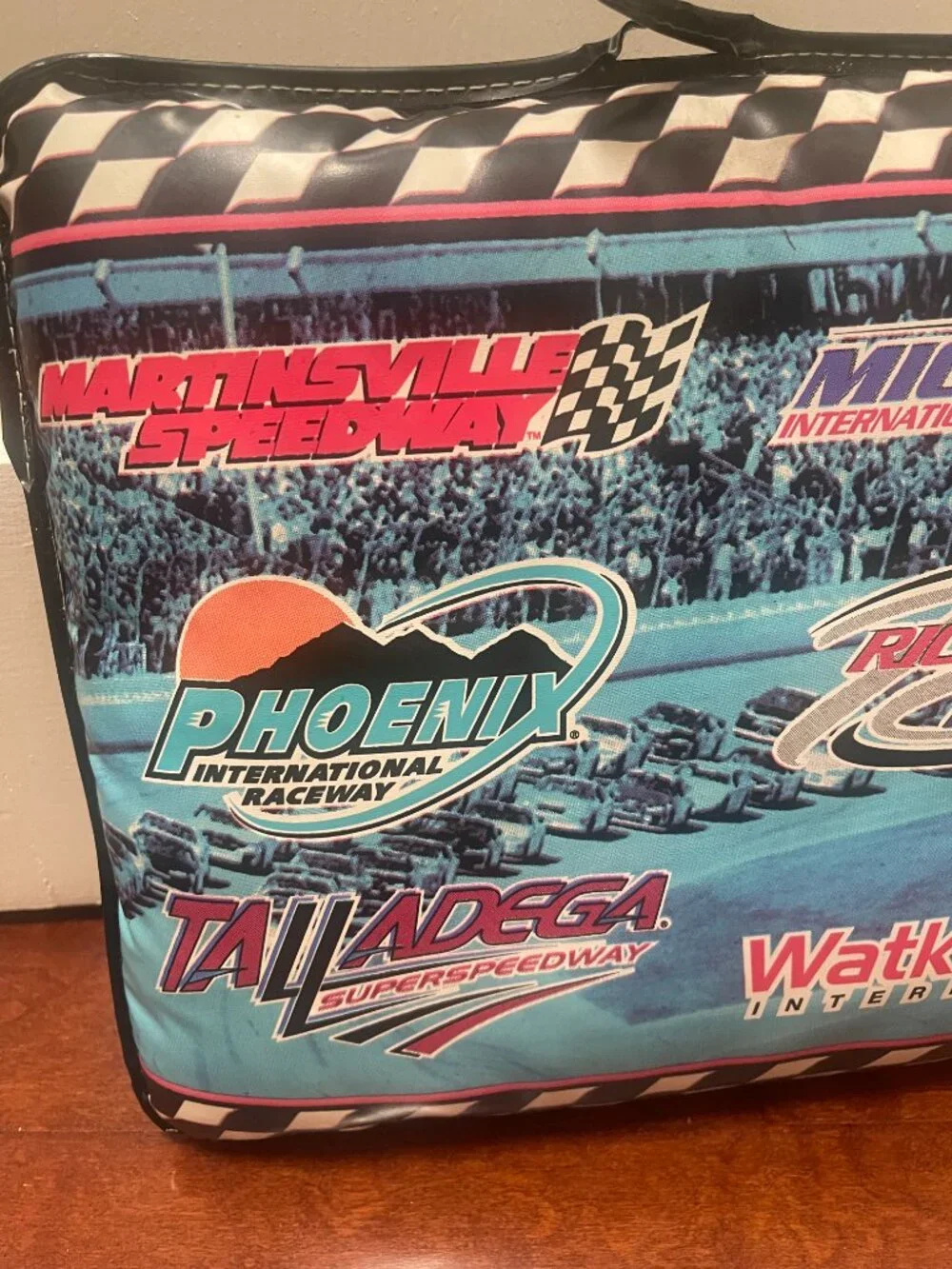 Vintage NASCAR Stadium Seat Cushion